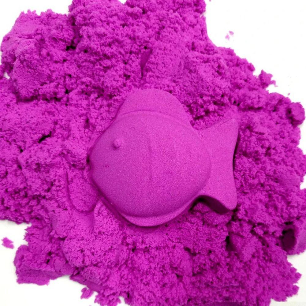 Langsam fließende dynamische Sandvorlagen Langsam bewegliches Sandspielset Weltraumsand Kinderspiele