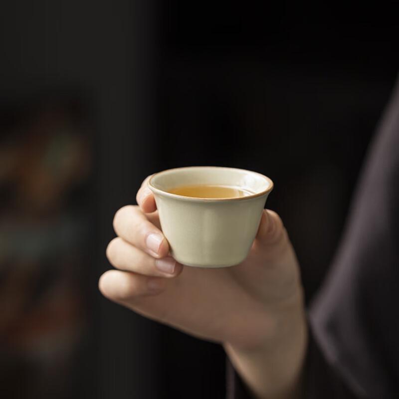 Portable Ceramic Travel Tea Set (1 Pot, 3 Cups)