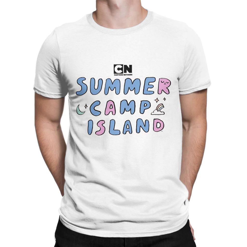 Summer Camp Island logo Funny Graphic 100 Cotton TShirt summer camp island Tops Tees For Unisex