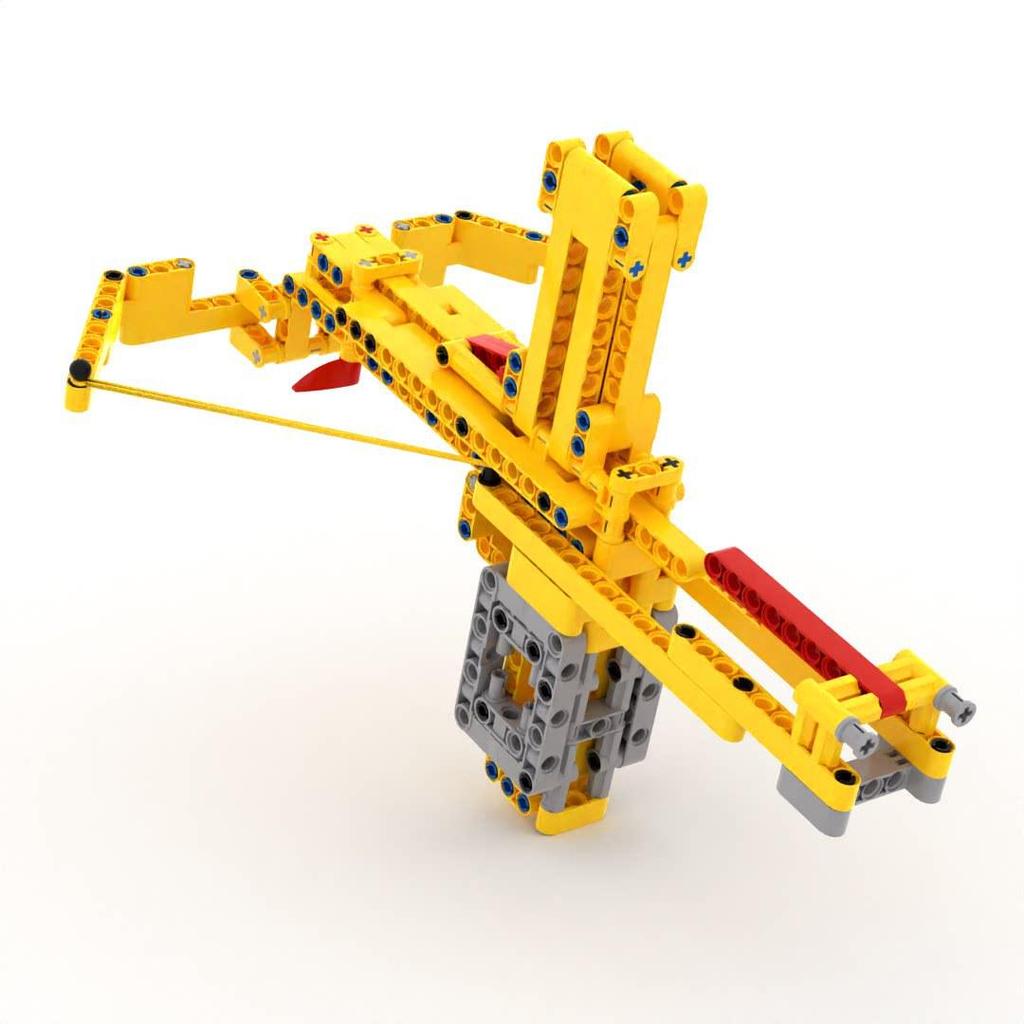 DIY Rapid-Fire Crossbow Building Kit Compatible with LEGO - Educational Toy for Kids