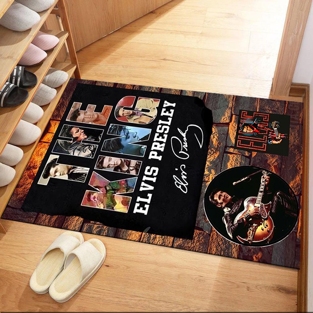 Elvis Carpet Perfect For Bedrooms Study Room Living Rooms Decorate Room Antislip Rug Anime Office Decor Spiritual Gift