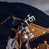 Latitude Adjustment Seating Fit for   Watcher 0 To 90 Degrees  3Celsius8in Aluminum Alloy Telescope Mount