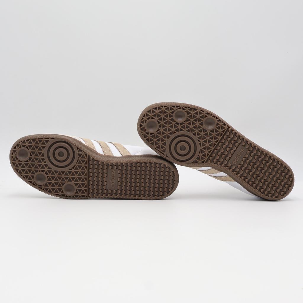 JI0218  Adidas Samba OG White Brown Gum (Men's)