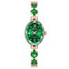 Fashion Leaf Ladies Quartz Watch With Jewelry Clasp For Gift Women
