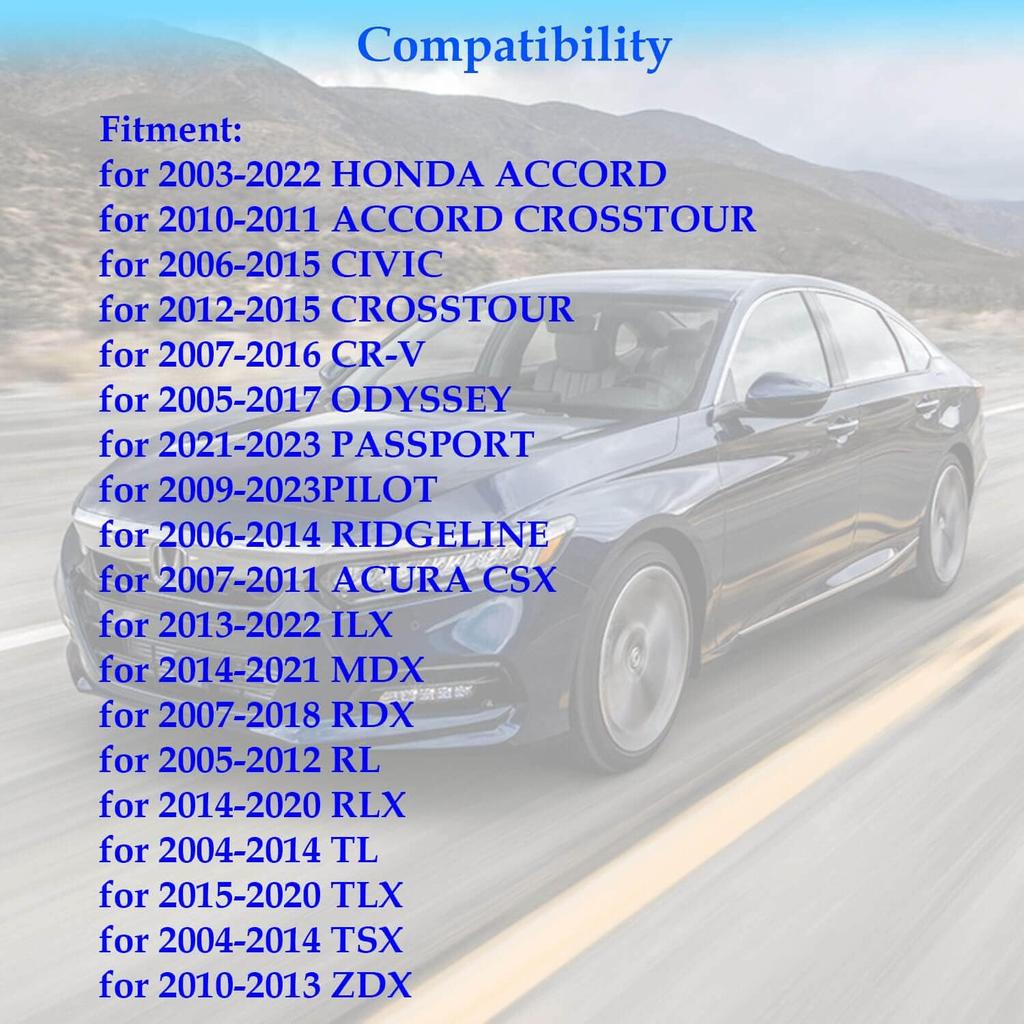 80292-SDA-407 Innenraumfilter für Honda Accord Civic CRV Odyssey Passport Pilot Ridgeline, Acura MDX RDX RL RLX TL TLX TSX ZDX Ersetzt 80292-SDA-407