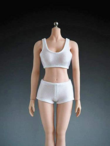 

[TOYBARJAPAN] 1/6 Scale Sexy Short Vest and Short Pants Gym Clothes for Action Figures (Body and Head Not Included)