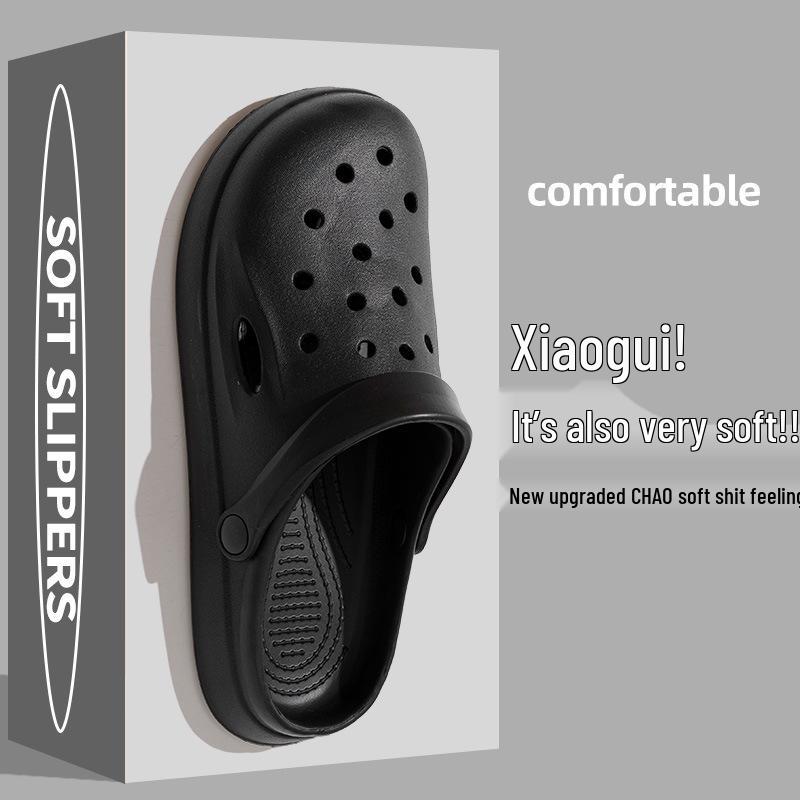 EVA Thick-Sole Closed-Toe Beach & Home Sandals for Men and Women