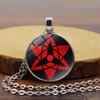 Naruto Sharingan Zeit Männer und Frauen Anime Peripherie Retro Schmuck Anhänger Halskette
