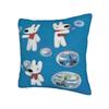 Pillow Cover G-Gaspard and Lisa  Vintage Pillow Case For Sofa Bedroom Home Decor Pillowcases