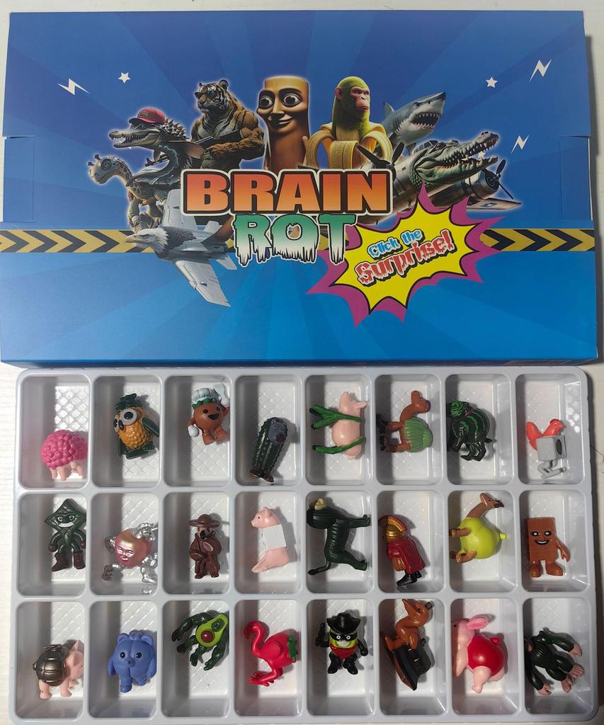 Mountains and Seas Classic 24 Styles 3.5-5.5cm Figurine Set (200g)