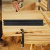 Aluminium 75 Type Miter Track T-Slot T-track Backer Sliding Brackets 300-600mm