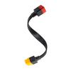 Cable de extensión OBDII de 16 pines macho a hembra para conector de cable extensor de diagnóstico OBD de automóvil Cable OBD2 de 36 cm/60 cm