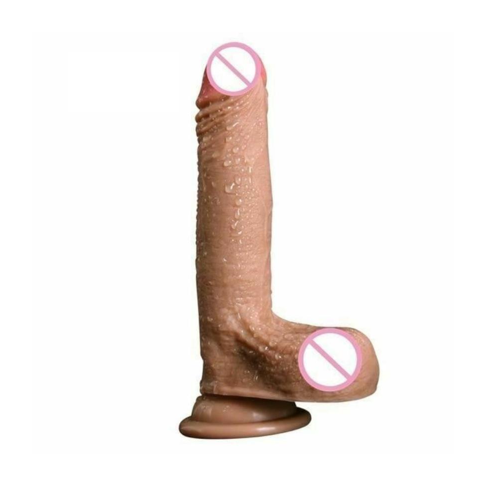 Realistic Dildos House Of Dasein Realistic Cock Balls Dildo Suction Cup Silicone Soft Dong