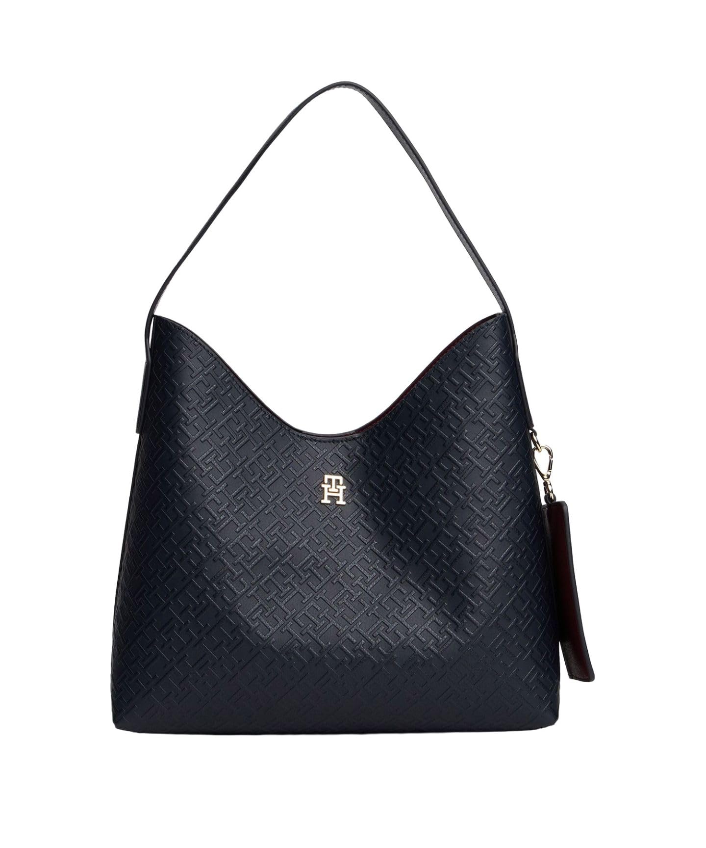 Tommy Hilfiger Icon Monogram Shoulder Bag AW18141 FREE Navy DW6