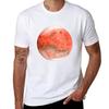 Mars Planet Series 2018 Tshirt Simple Solid Color Crew Neck Tee