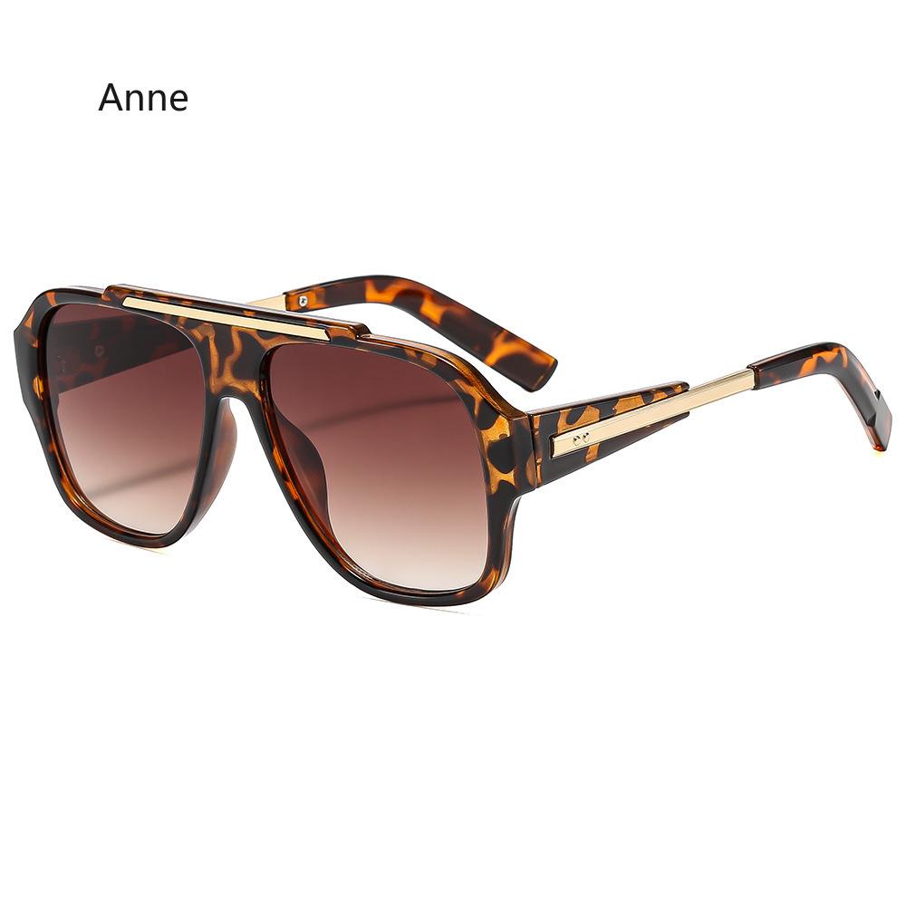 New Square Sunglasses Women Vintage Big Frame Shades Men Trending Luxury Sun Glasses UV400 Oversized Eyewear Gafas Oculos