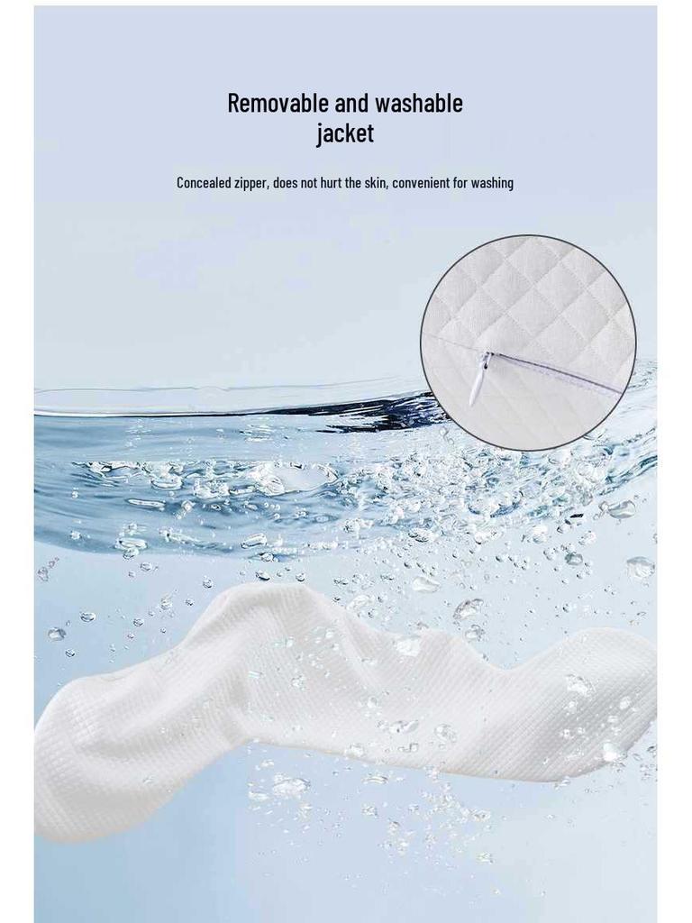 Memory Foam Body Pillow for Side Sleepers - Removable & Washable Cover, Ideal for Girls & Boys, Adult-Sized Long Pillow