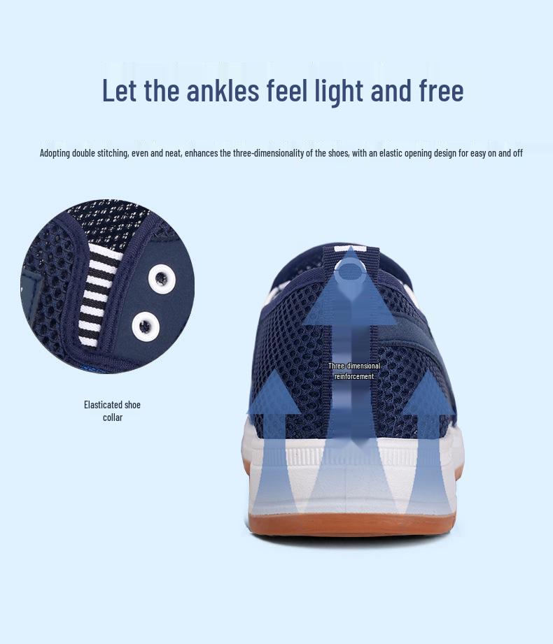 Men's Summer Breathable Mesh Sneakers: Casual, Stylish, and Comfortable