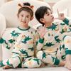 Teens Pajamas Long Sleeve 100% Cotton Pyjamas Big Kids Clothes Sets Children Boys Sleepwear Pajamas for Girls 6 8 10 12 14 Years