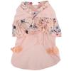 Tang Suit Pet Dress Dog Chinese Style Elegant Cheongsam Satin Costume for Small Dogs Puppy Pet
