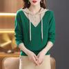 Women's Hooded Sweater Fashionable Casual Top