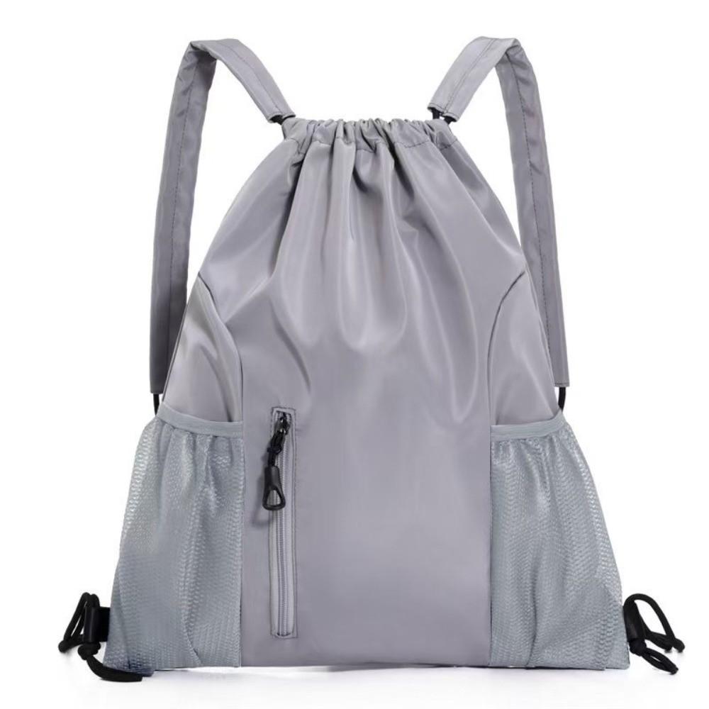 Large Capacity Gym Bag Lightweight Student School Bag Fashion Drawstring Backpack  Gym