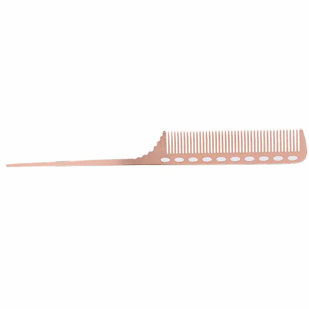 Salon Rat Tail Hair Comb Men Women Styling Comb Professional Barber Aluminum Metal Comb