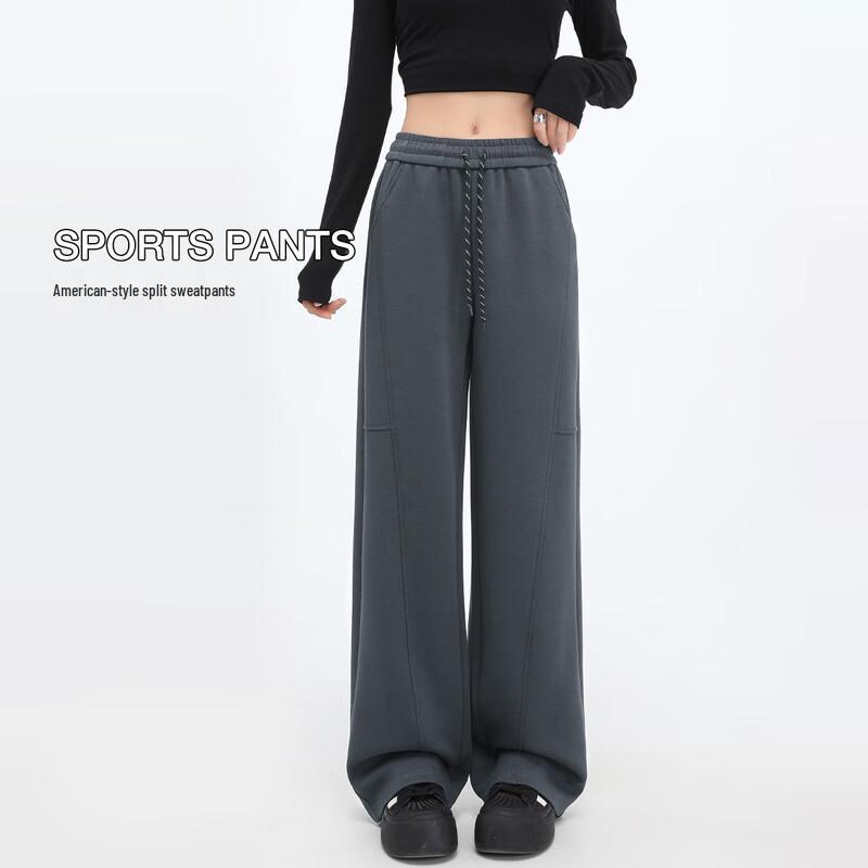 

Women s High-Waist Wide-Leg Casual Pants S