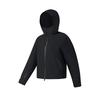 Explore Trendy Fashion Minimalist Casual Sports Outdoor Versatile Comfortable Waterproof Windproof Warm Hooded Woven Jacket A11W618705FBK