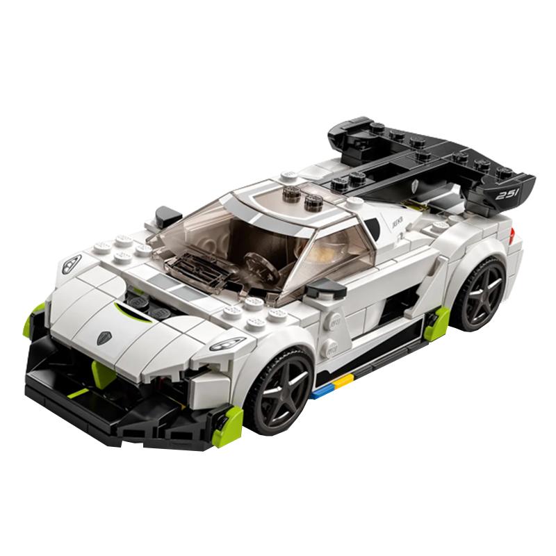 LEGO Speedy Series Koenigsegg 1 Building Blocks 601-1000pcs 76900 - Set