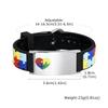 Gratis graveren Autisme Armbanden Voor Kinderen Meisjes Jongens, personaliseer Medische Armband, anti-verlies Niet-verbale Kinderen Noodgeval Sieraden