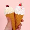 Waffelhörnchen-Modell - Dekorationsobjekt für gefälschtes Eisgeschäft, DIY-Handspielzeug.