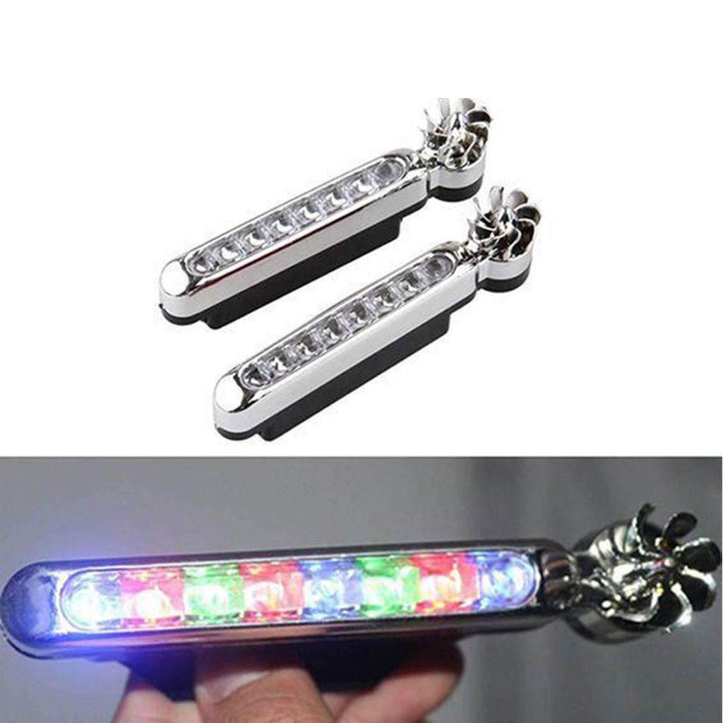 

8-светодиодные ветровые автомобильные DRL дневные ходовые огни противотуманные фары B серебряный