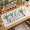 Mouse Pad Glass Vase Greenery Gamer XL Custom Computer Large HD Mousepad XXL Playmat Carpet Office Non-Slip PC Desktop Mouse Pad