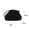 Women Vibrant Floral Small Shoulder Bag Summer Minimalist Pleated Shell Crossbody Bag for Daily Commute & Casual Outings AVE