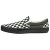 Classic Slip-On Comfortable Versatile Durable Low-Top Skate Shoes Men Sneakers Green White VN000D5PBIQ
