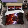 Set Lenzuola AC Milan Modello 3 Pezzi Morbida Copripiumino in Microfibra con Federe per Camera da Letto