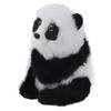 Plush Panda Toy Cute Panda Doll Animal Toy Ornament Desktop Decoration for Boys Girls Gift Birthday