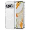 Google Pixel 11 Pro XL Phone Case,Transparent Magnetic Shockproof Slim Phone Case Cover for Google Pixel 11 Pro XL