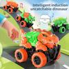 Electric Obstacle Avoidance Dinosaur Car
