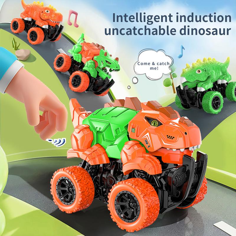 Electric Obstacle Avoidance Dinosaur Car