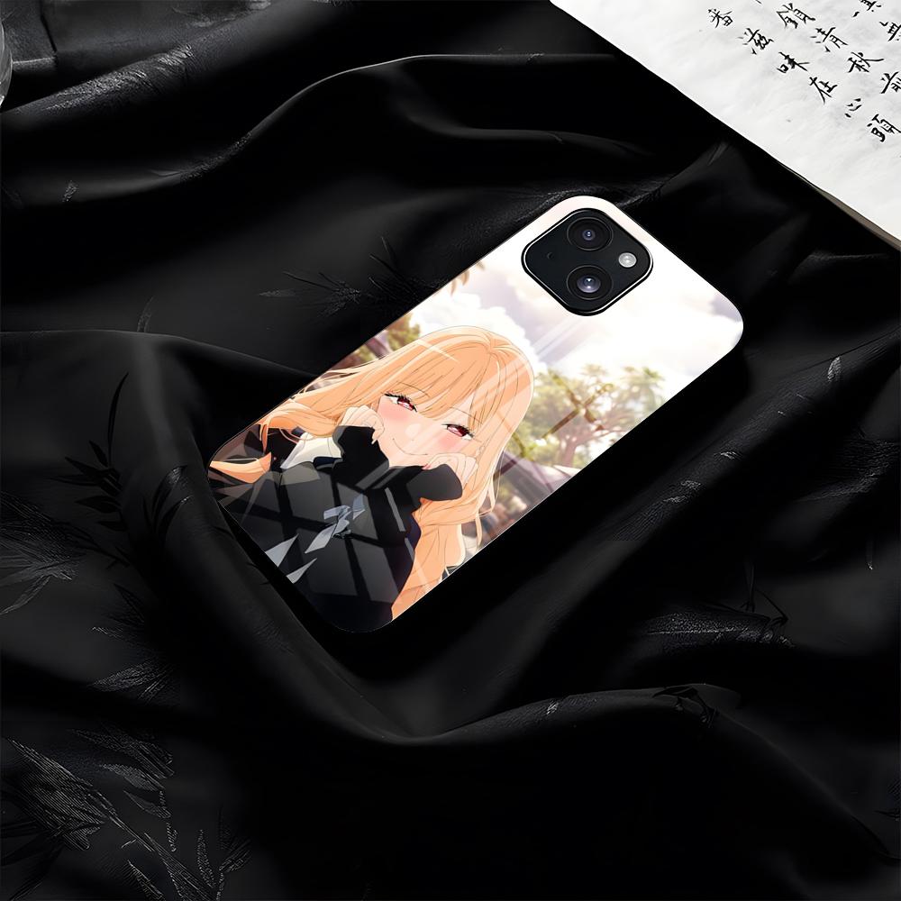 Kitagawa Marin Handyhülle Für IPhone 17 Pro Max 16 15 14 Pro Max 13 11 Plus Glasabdeckung
