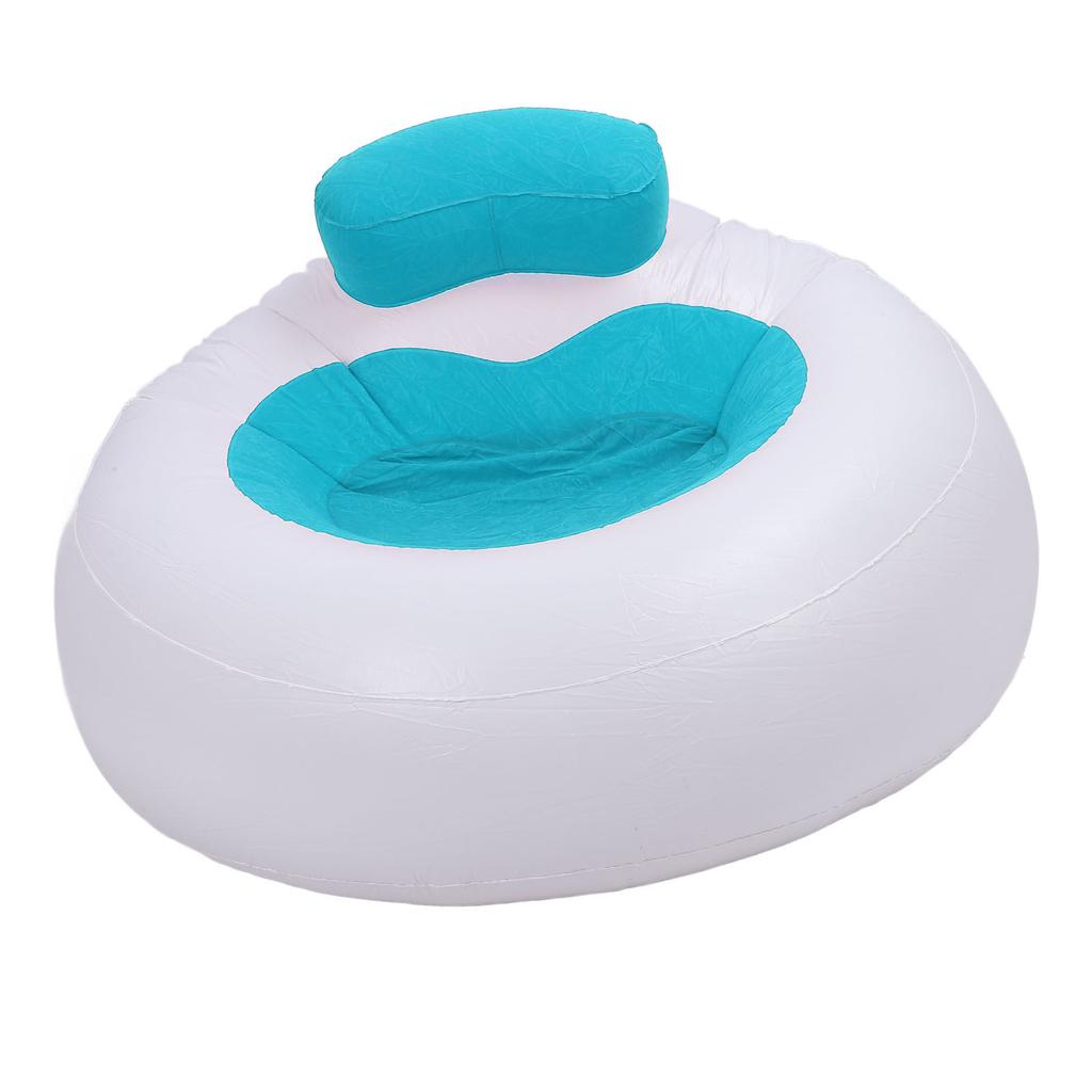 Inflatable Chair Comfortable Supportive Heart Shape Decorative Plush Chair for Bedroom Living Room