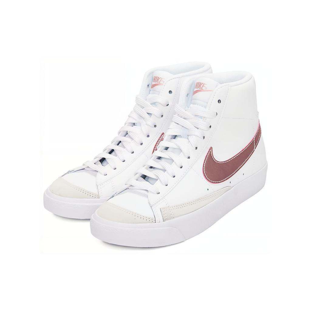 Nike Blazer Mid 77 GS Bílá Růžová Glazura DA4086-105