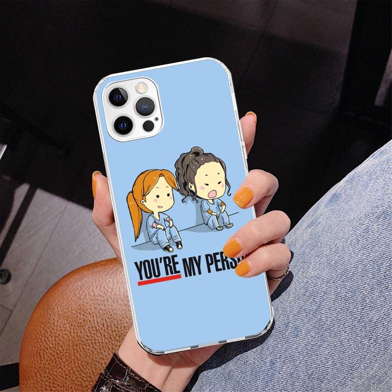 

Greys Anatomy Person Phnoe Case for Iphone 17 Air 16 11 12 13 Mini 14 Plus 15 Pro Max 7 8E SE 2020 16ProMax Phone Cover Coque 16 iPhone 15 Pro