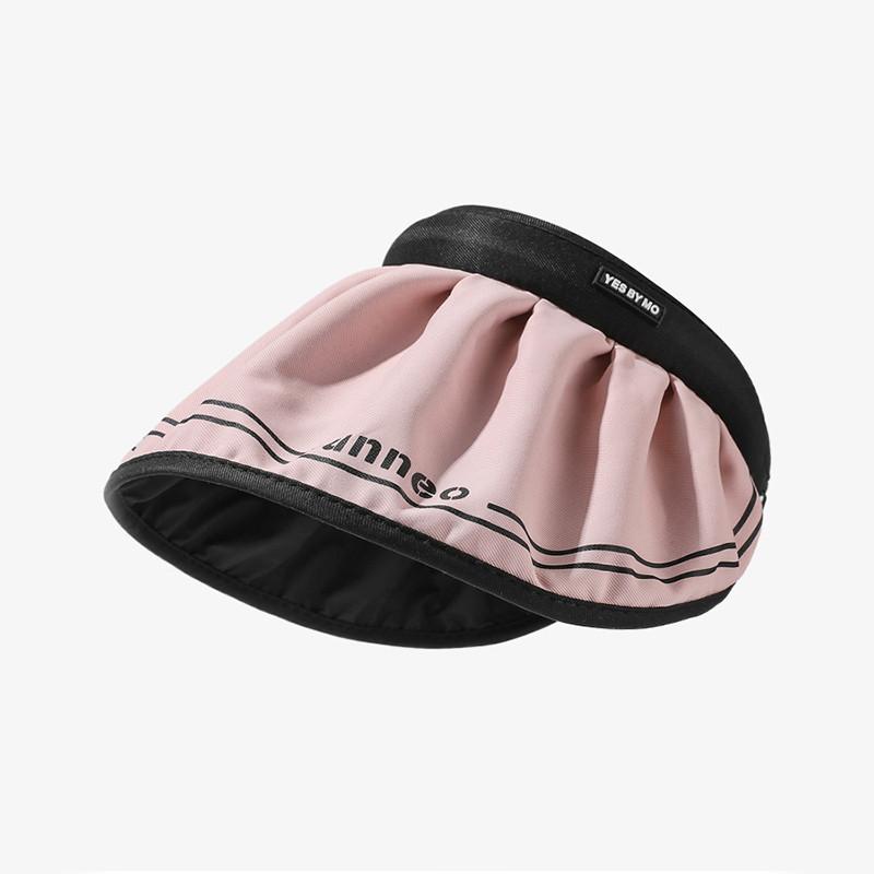 

Cute Korean Style Sun Hat With Big Brim For Women In Black Beige Khaki Blue Yellow Pink рожевий