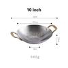 Pot cub Golden Double Ear Bar Cauldron Commercial round Bottom Small Hot Pot Creative Thickened Stainless Steel Dry