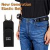 Buckleless Belt Hook Adjustable Metal Hook Elastic Belt Unisex Buckle-Free Invisible Waist Belt Closure For Outdoor Work