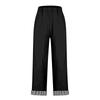 Women's Casual And Fashionable Color Loose Pants With Pocketes