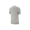 Nike Swoosh Logo Cotton Short Sleeve T-Shirt Men Tops Grey AR4997-064